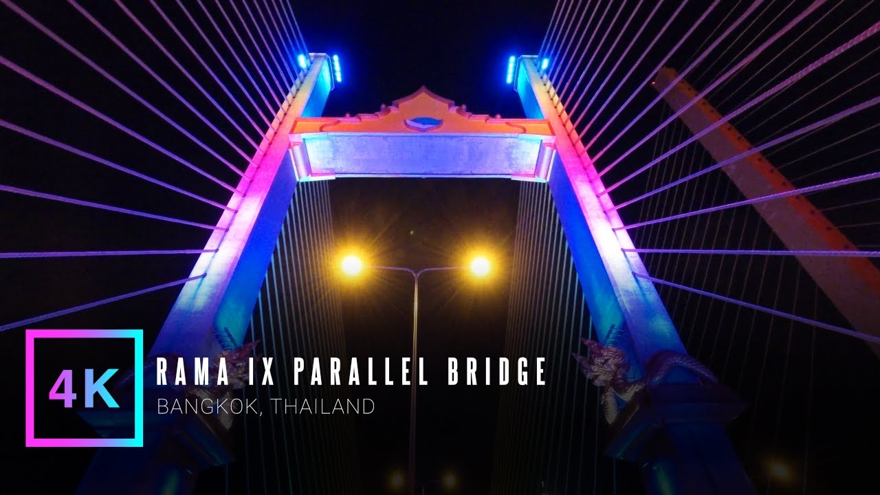 Rama IX Parallel Bridge - A Once in a Lifetime Walk | Virtual Walking Tour | Bangkok, Thailand