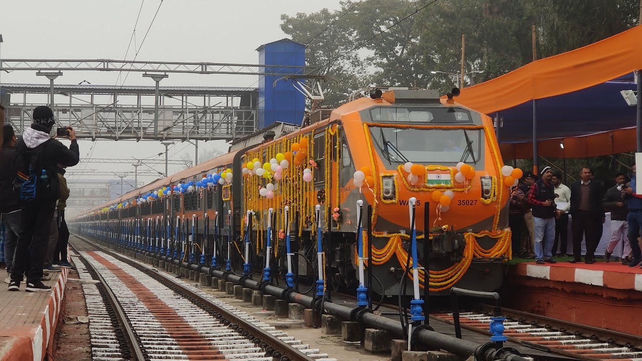 Amrit Bharat Express | Malda - Bangalore | Inaugural journey moments