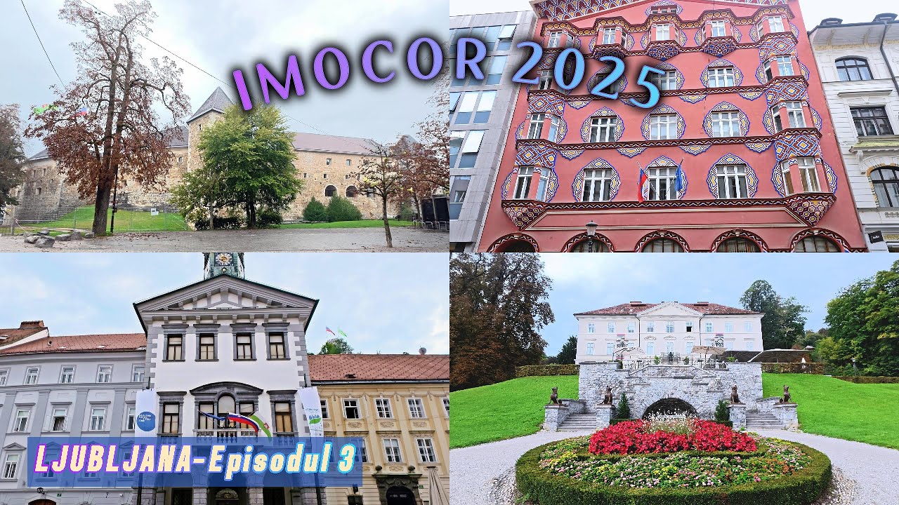 Locuri de vizitat în una dintre cele mai mici capitale ale Europei - Ljubljana - Slovenia-episodul 3