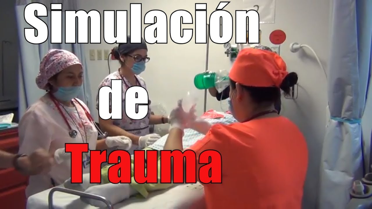 Trauma en urgencias//Simulación//¿Cómo actuar? Dra. Yaneth Martínez Tovilla