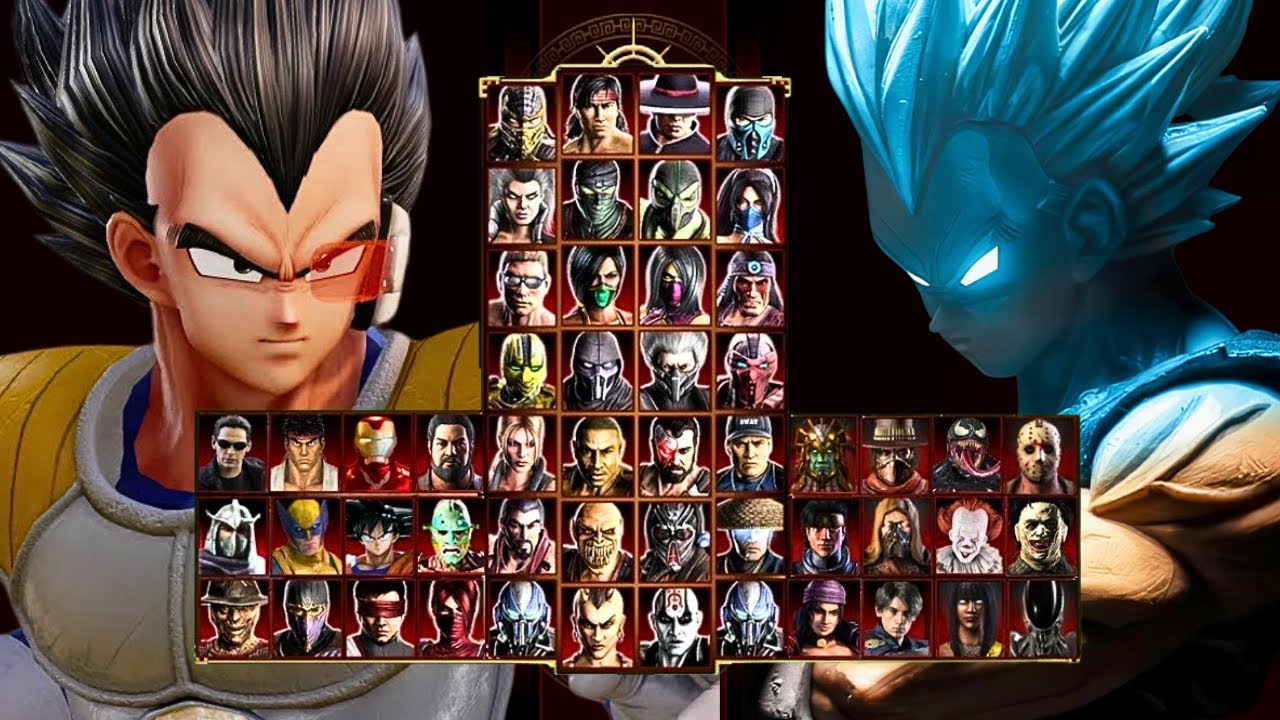 Mortal Kombat 9 - VEGETA MOD - Expert Arcade Ladder - Gameplay @ (1080p) - 60ᶠᵖˢ ✔