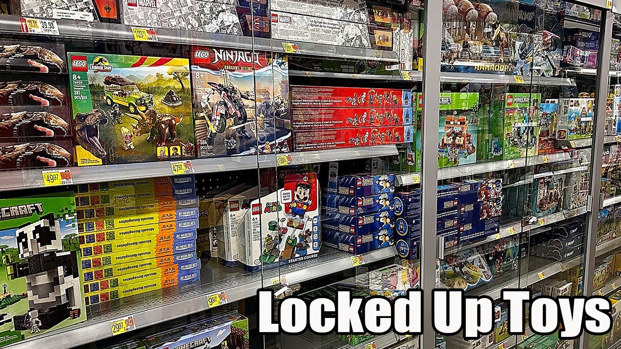 Never Seen Locked Up Toys Before | Walmart Toy Hunt