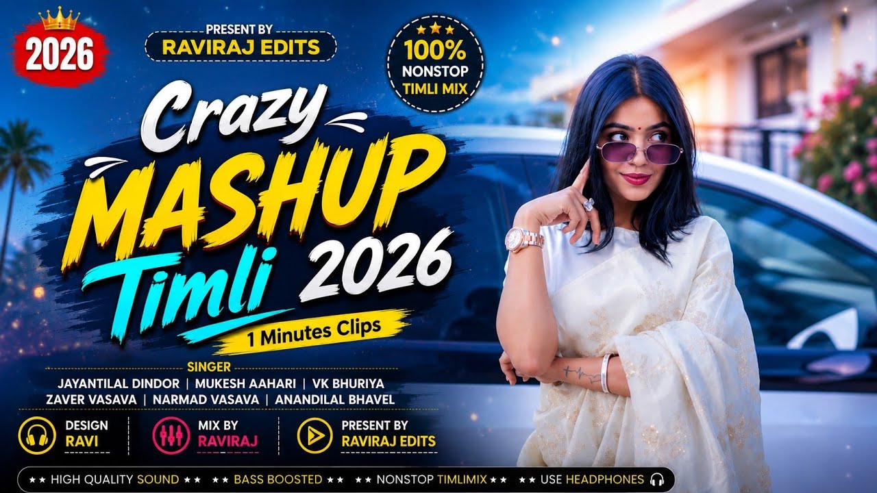 New Year Special Entry || Dj Mashup Timli 2026 || All Gujarati Timli Song Remix || 