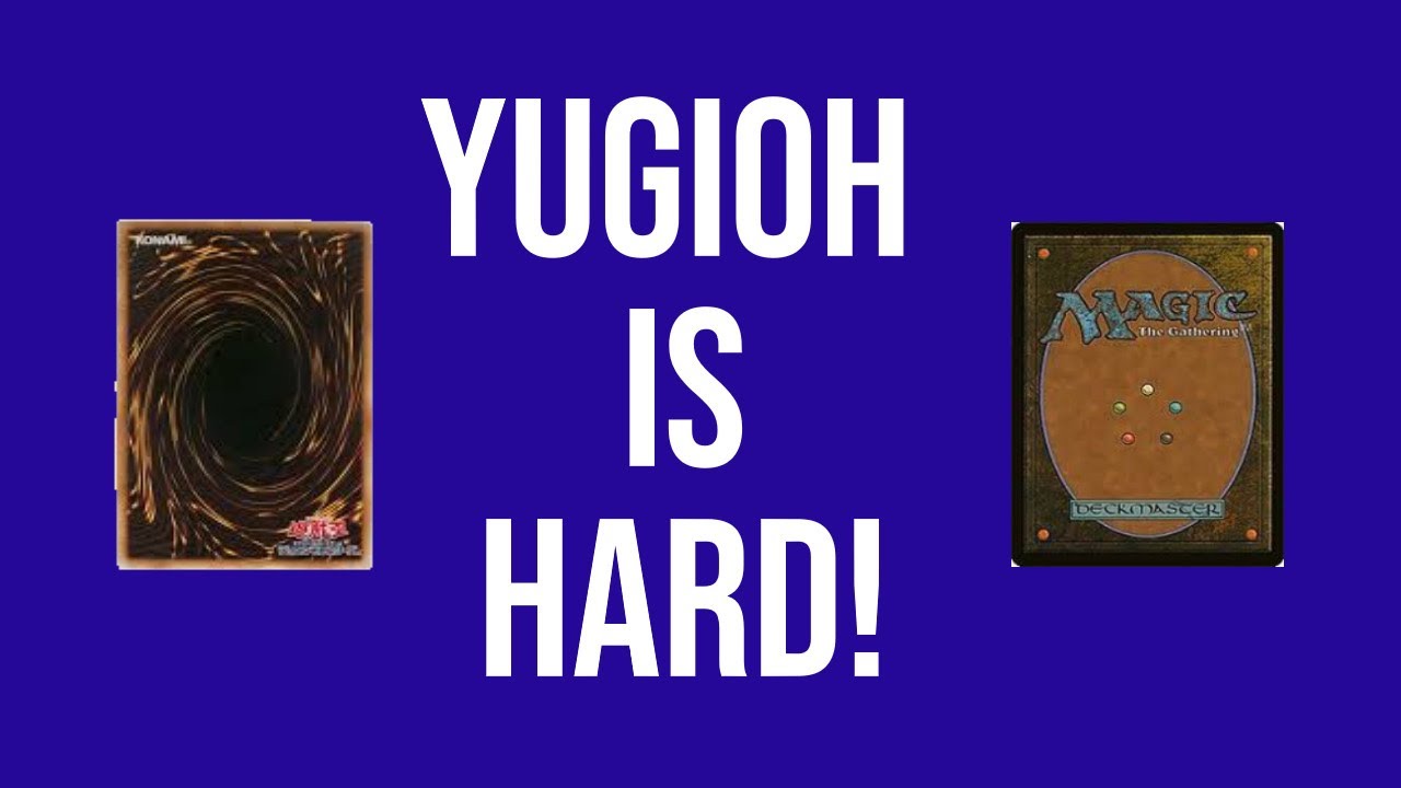 Magic Player Plays Yugioh for the First Time!!