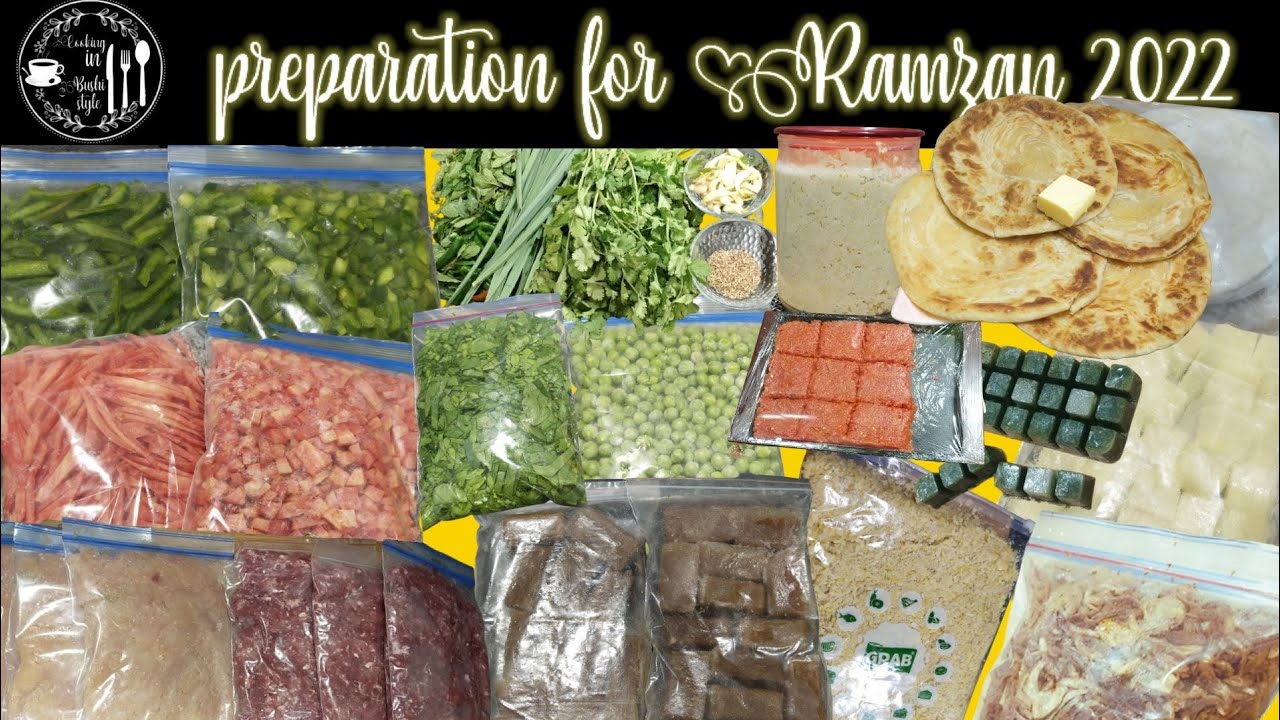 Ramzan preparation 2022 | pre Ramadan preparation 2022 | time saving tips by bushi