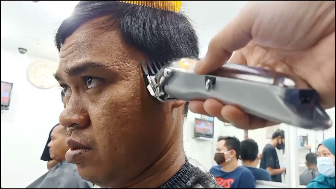 low fade ala pangkas rambut, cara potong rambut cepat
