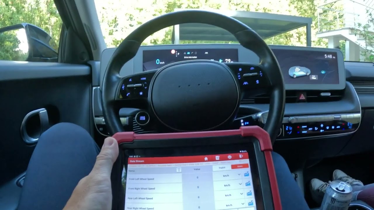 Scanning My Ioniq 5 with a Pro Dealer Tool Launch X431