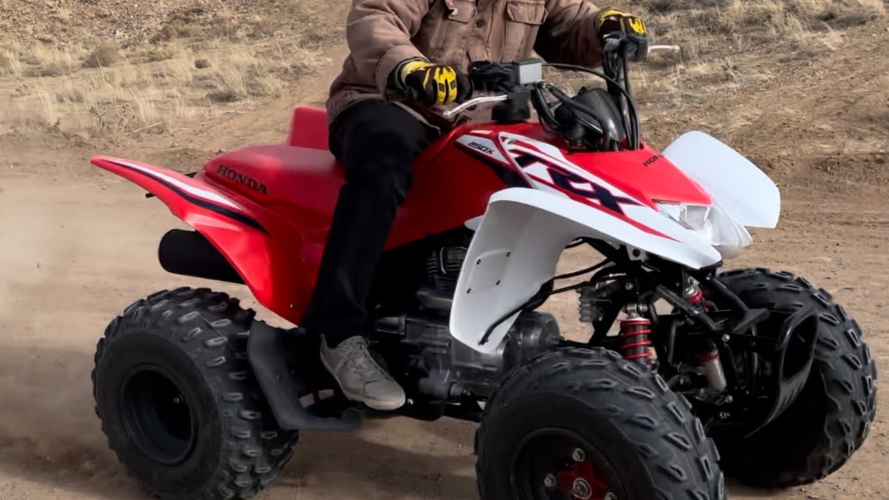 2023 Honda TRX250X in ACTION (Vid #6)
