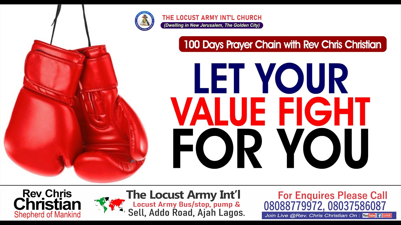 Rev. Chris Christian | Let Your Value Fight for You