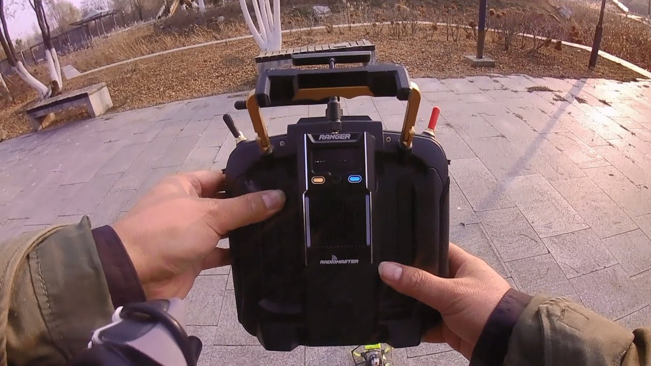 Radiomaster 1W Ranger ExpressLRS Module 50mW dync FPV Testing in garden