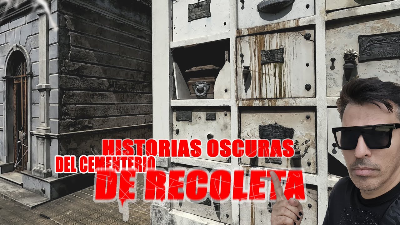 CEMENTERIO RECOLETA - TUMBAS ABANDONADAS - Mitos - Leyendas - Historias oscuras - DAMA DE BLANCO