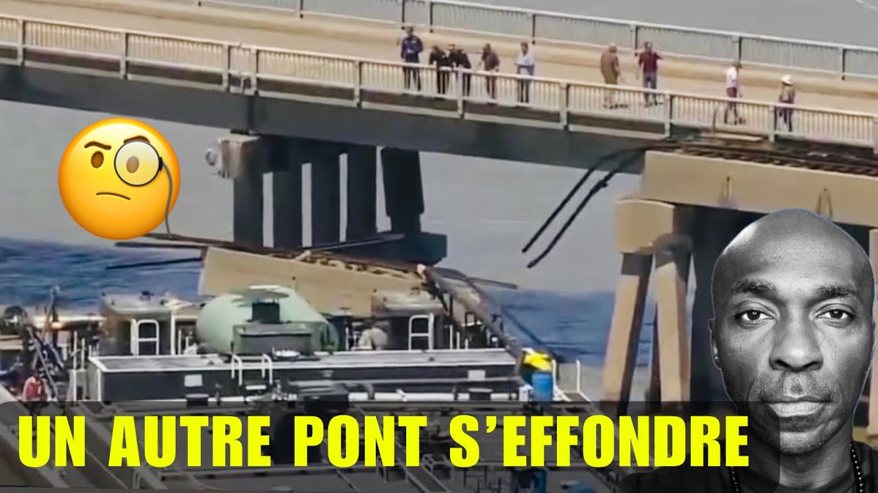 MDL NEWS-UNE &Eacute;NI&Egrave;ME BARGE CAUSE L'EFFONDREMENT D'UN PONT ET PROVOQUE UNE MAR&Eacute;E NOIRE- CO&Iuml;NCIDENCE?