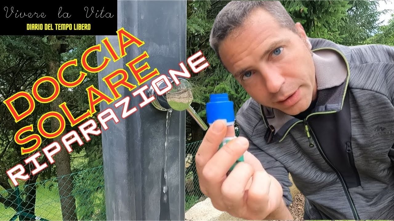 Sistemazione Doccia solare