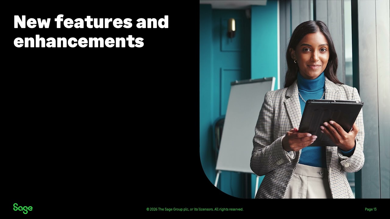 What’s New in Sage Fixed Assets 2026.1