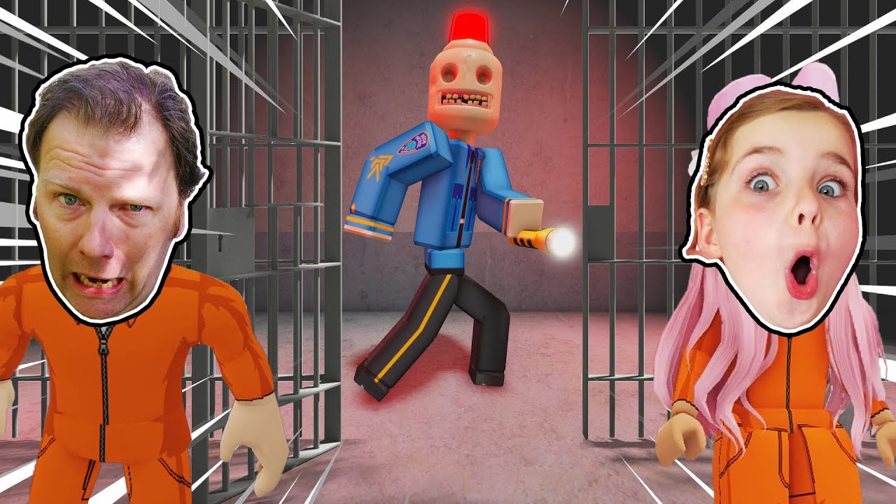 FLYGTER FRA SIREN COPS FÆNGSEL!? Dansk ROBLOX | ESCAPE SIREN COPS PRISON
