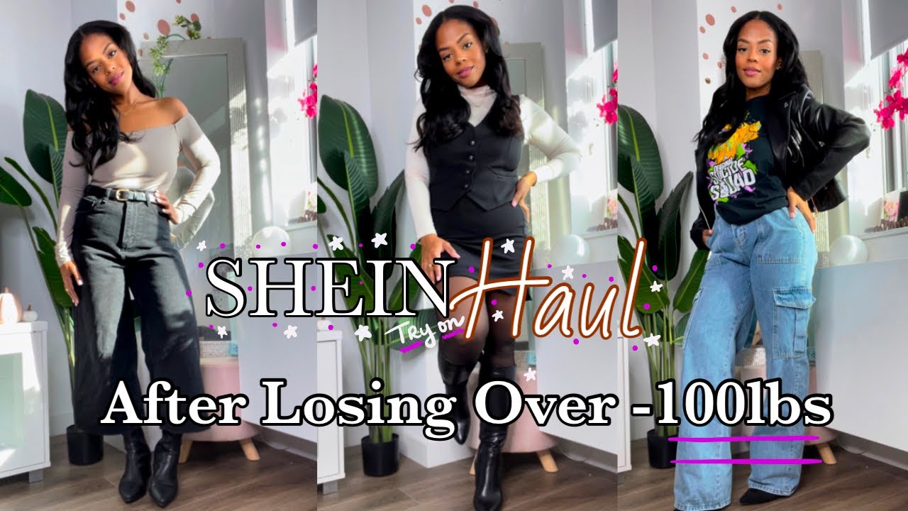 SHEIN TRY ON HAUL AFTER OVER -100lLBS WEIGHT LOSS!!