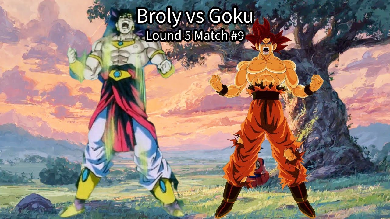 Lound 5 Match #9: Broly vs Goku (Dragon Ball Raging Blast 2 Ultimate Tournament)
