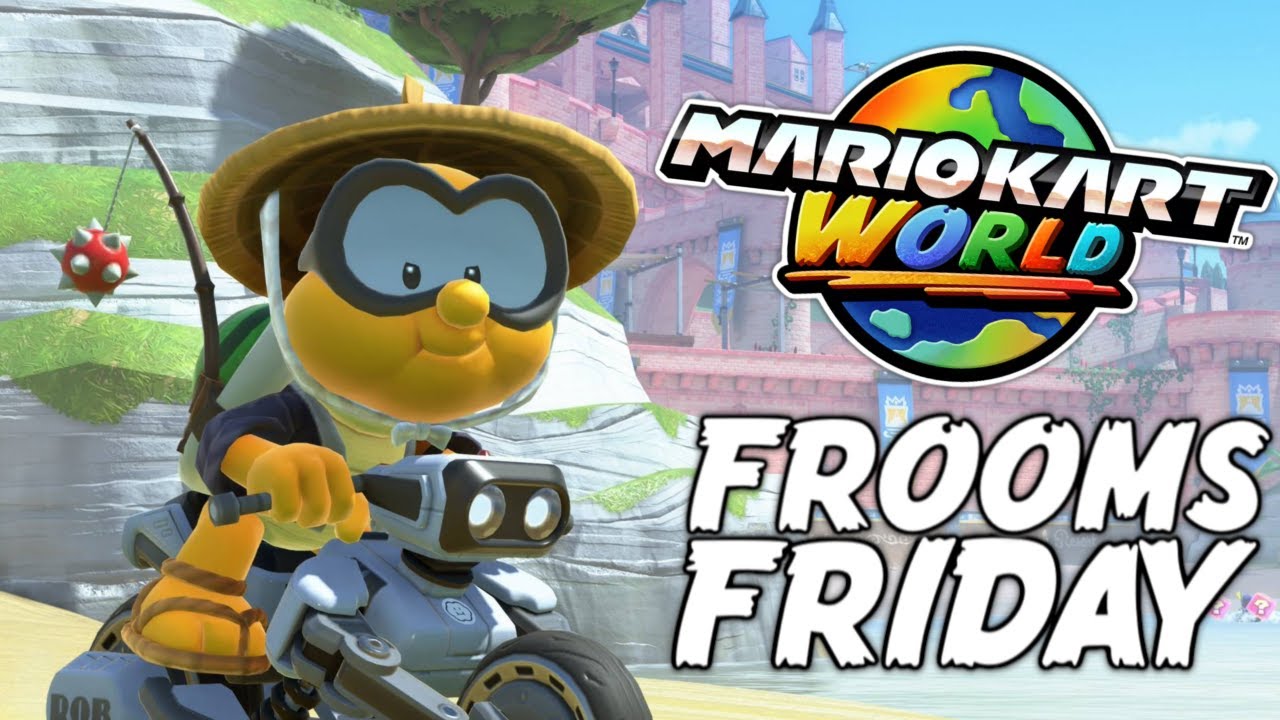 FROOM FRIDAY ✅ MARIO KART WORLD ✅ ANYONE CAN JOIN ✅ !fc FOR FRIEND CODE ✅
