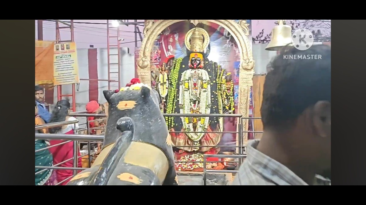 Powerful Amavasya Night Harathi 🔥 Kalika Mata Temple Bachupally Hyderabad | Huge Crowd Darshan