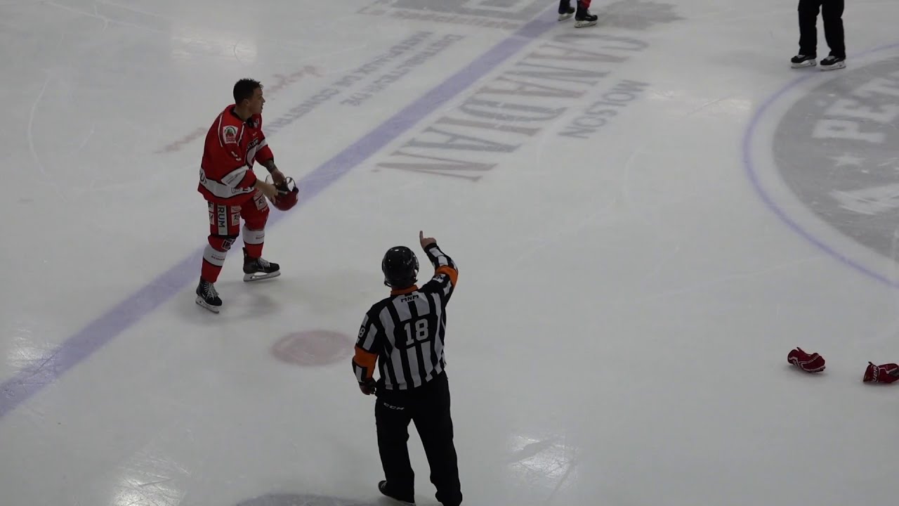 First FIGHT de Sean O'neill avec Laval vs Lacroix 28 f&eacute;vrier