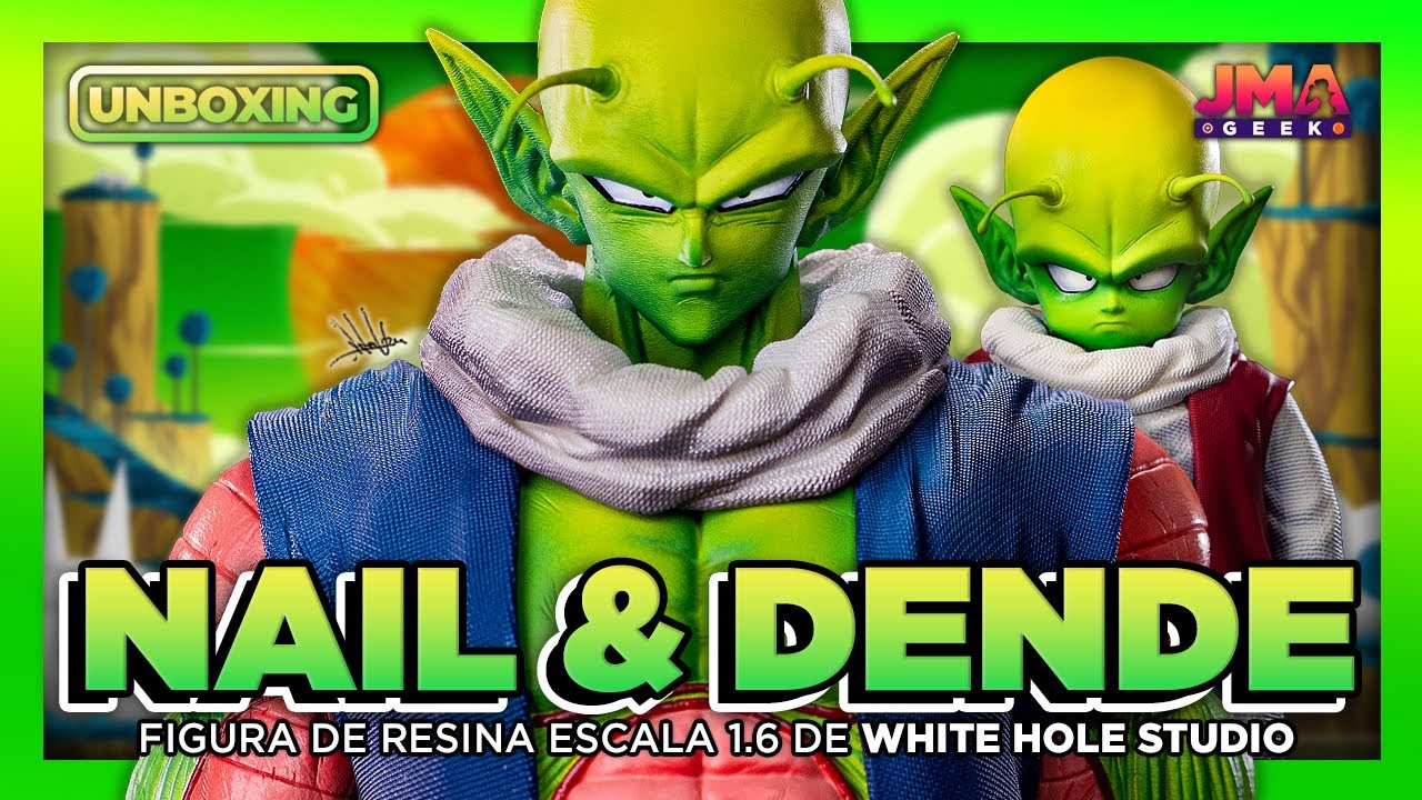 🔥NEW! DRAGON BALL Z: NAIL Y DENDE. Figura resina escala 1.6 de White Hole Studio | UNBOXING