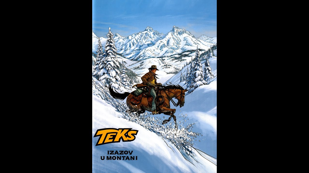 Tex Willer - Izazov u Montani (Strip u boji)
