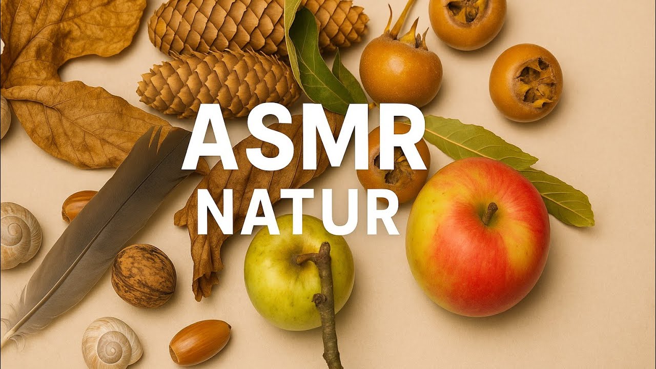Ich habe einfach alles gesammelt, was ich im Wald gefunden habe 🍁 (ASMR Natur Sounds)