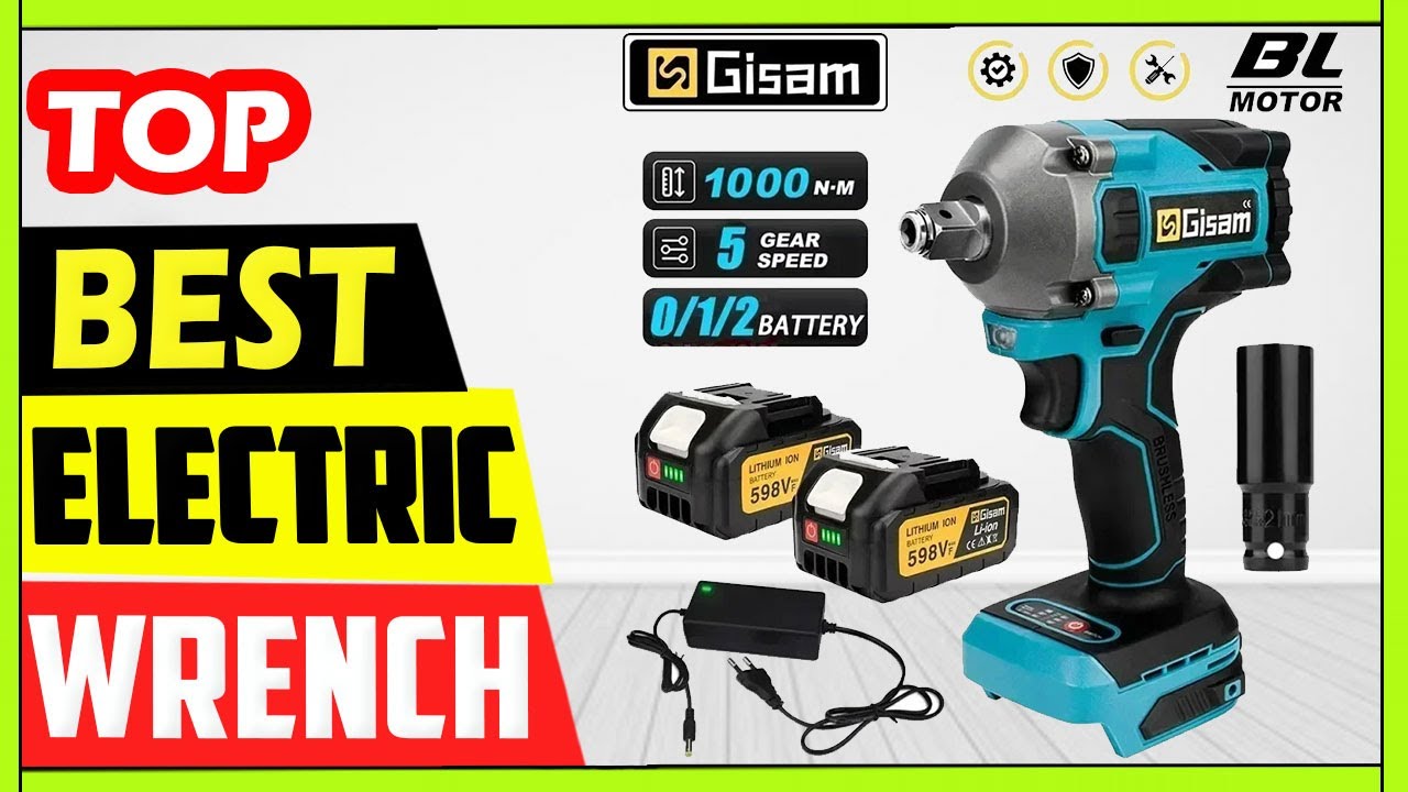 Best Gisam 1000NM Brushless Electric Impact Wrench Review