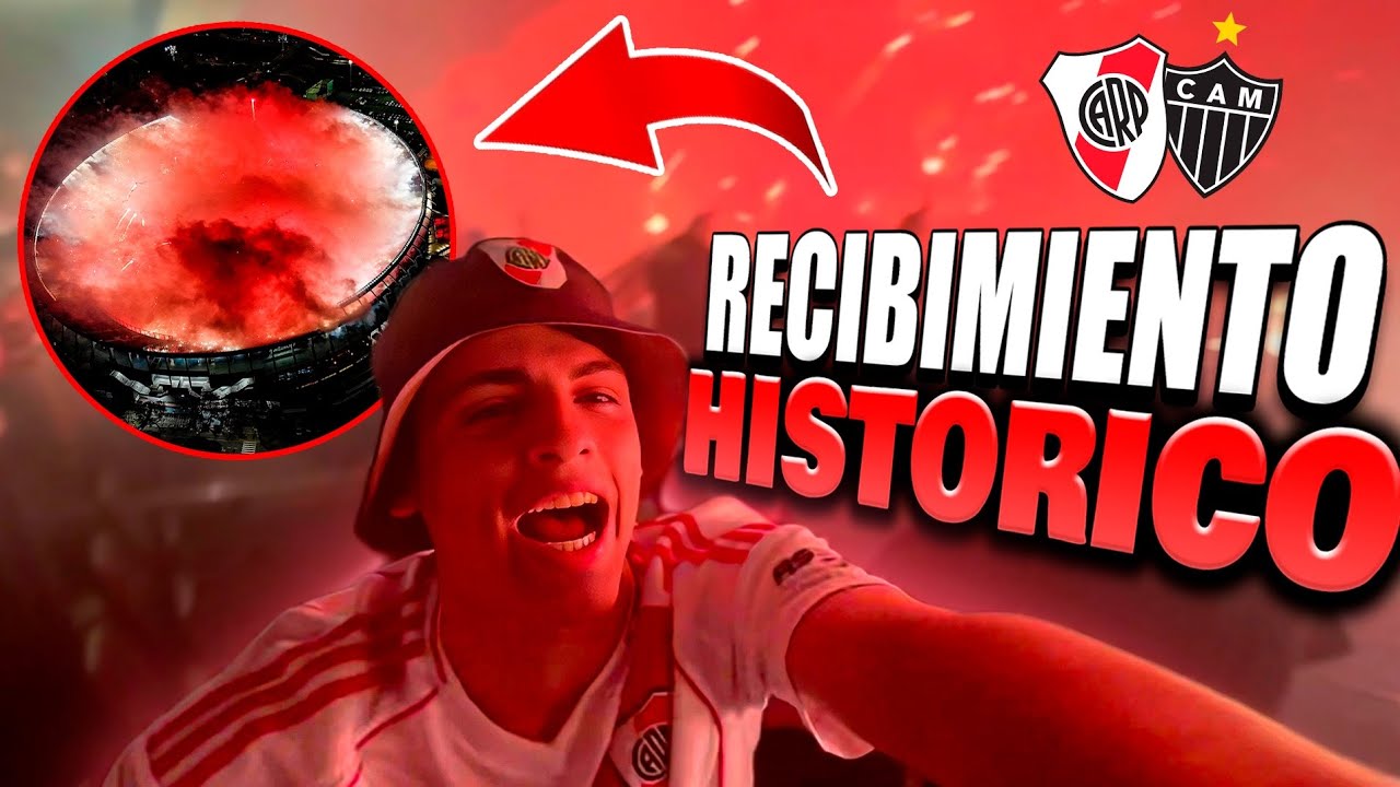 ESTUVE EN EL RECIBIMIENTO HISTORICO DE RIVER | River vs Mineiro Semifinal Libertadores #vlog