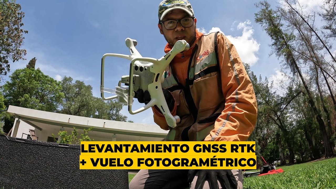 Levantamineto GNSS RTK + Vuelo Fotogramétrico (Documentación)