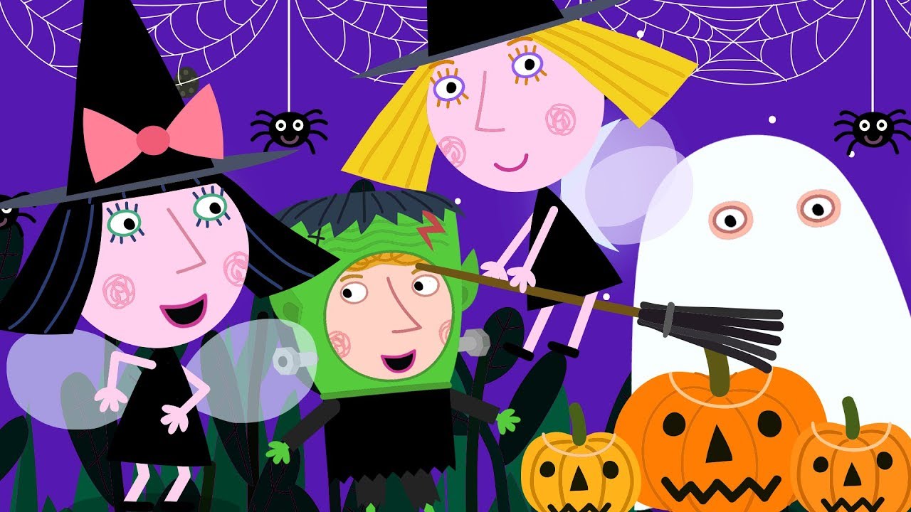 Ben e Holly em Português | Halloween Compilação: Señora Bruxa | Desenhos Animados
