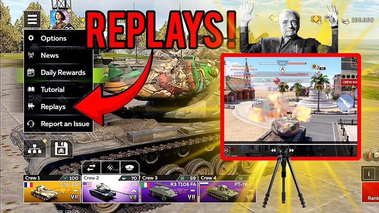 ALL YOU NEED TO KNOW about REPLAYS  in War Thunder Mobile 