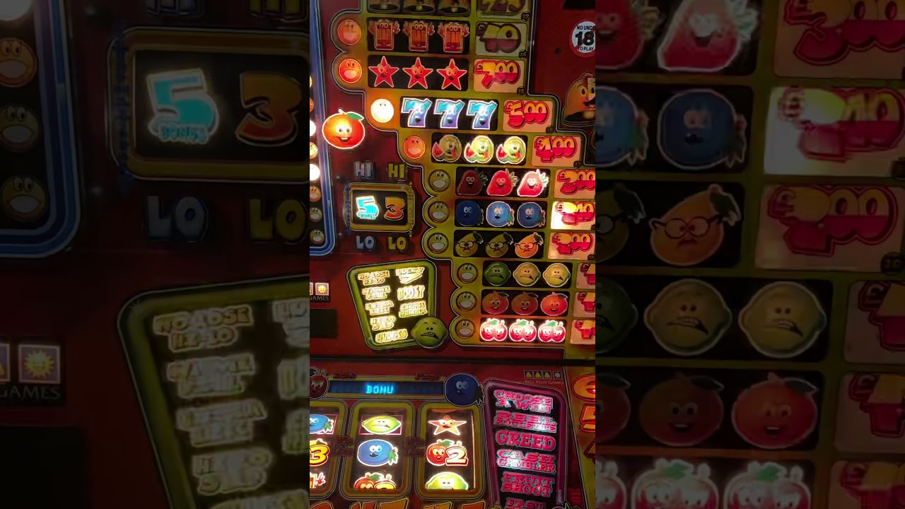 Happy Fruits - Bell Fruit Machine - &pound;25 Jackpot