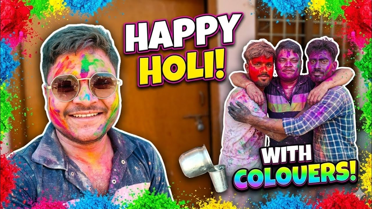 Happy Holi dosto/ Holiday vlog #holiday #happyholi2026 #pavan_life01 