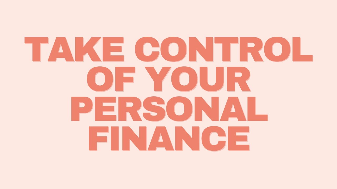 Take control of your personal finances | Easy excel tutorial