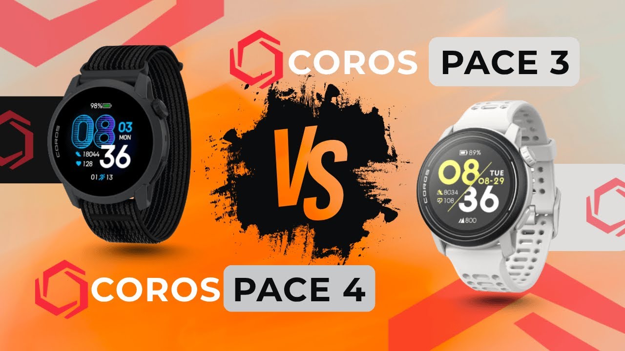 Coros Pace 4 Vs Coros Pace 3 - Which WATCH is Better ?