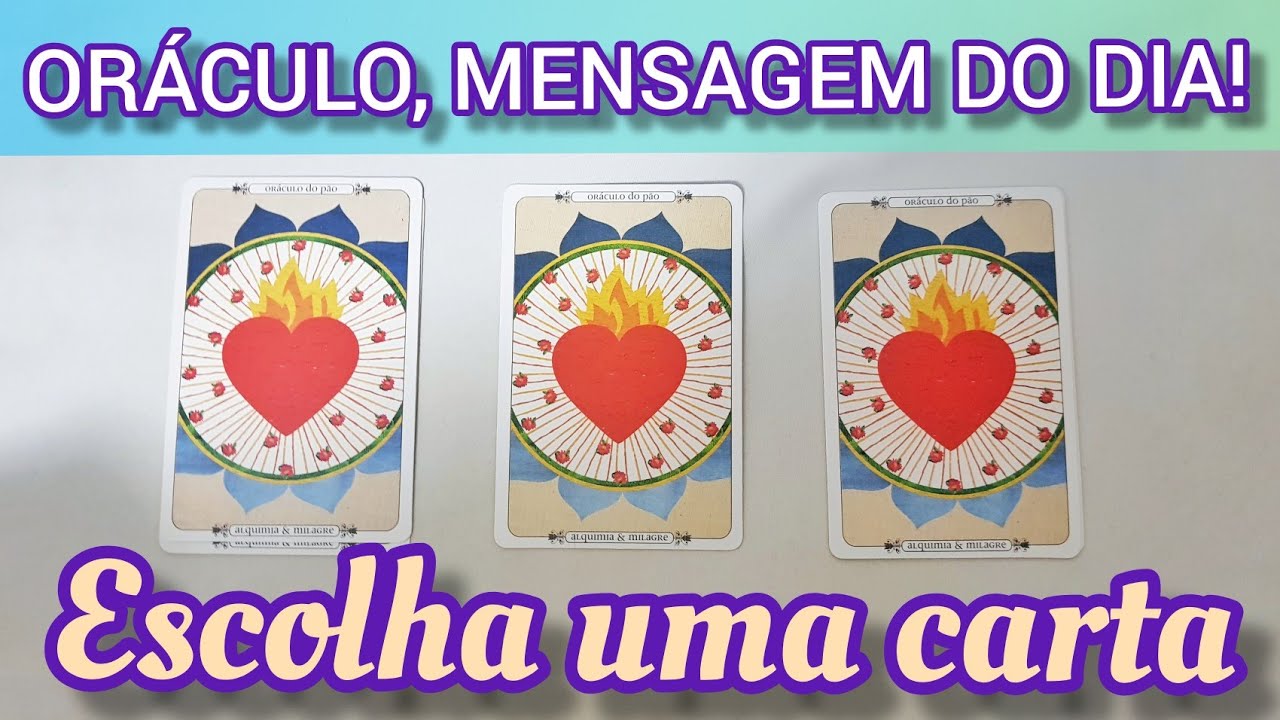 🌟 MENSAGEM DO OR&Aacute;CULO PRO SEU DIA! ALQUIMIA E MILAGRE! ❤️ TAROT DE HOJE RESPONDE! TARO INTUITIVO! 🔮