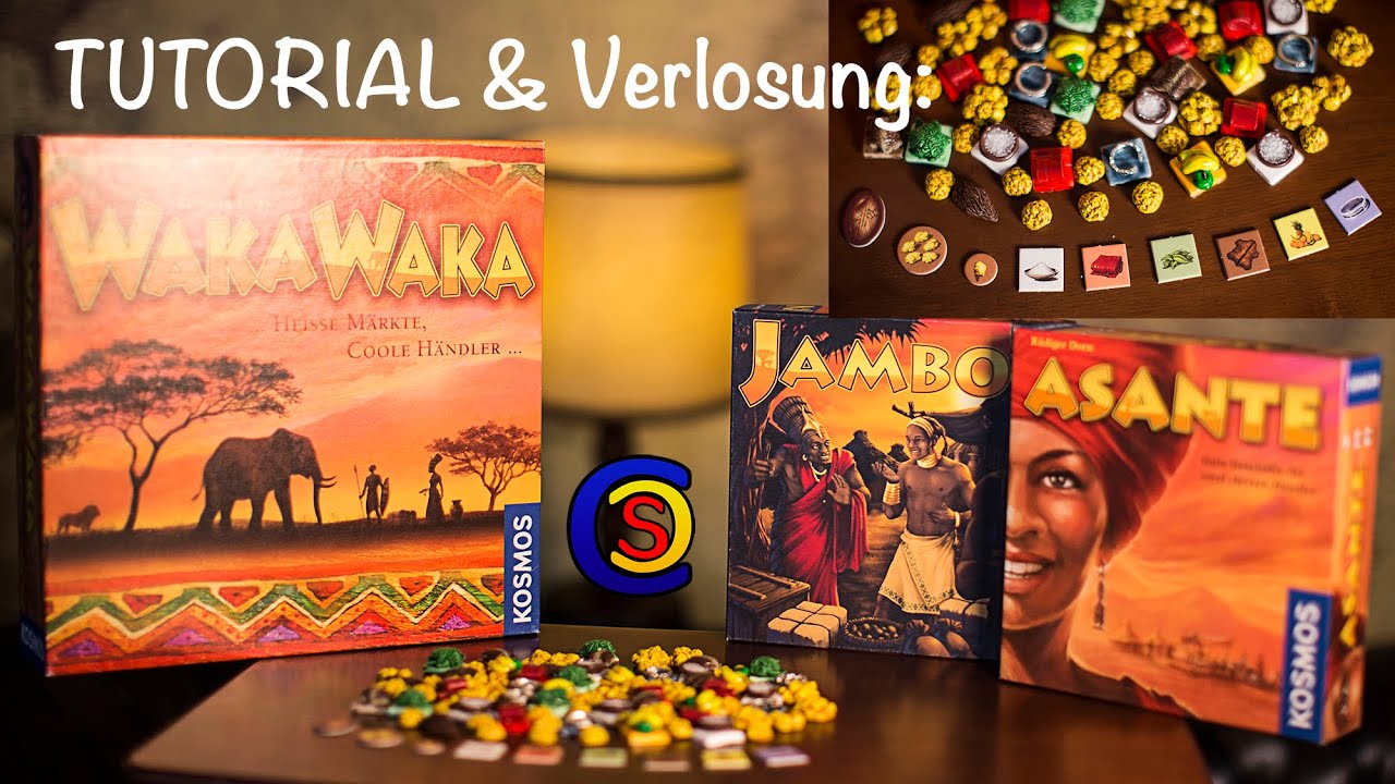 Pimp your boardgame: Jambo/Asante Tutorial & Gewinnspiel