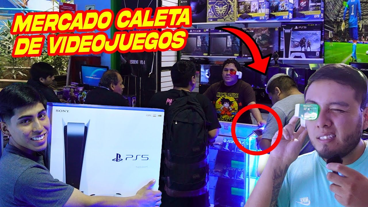 EL MERCADO CALETA DE VIDEOJUEGOS mas grande del Perú | IMPORTADORAS en POLVOS AZULES, EL SOTANO