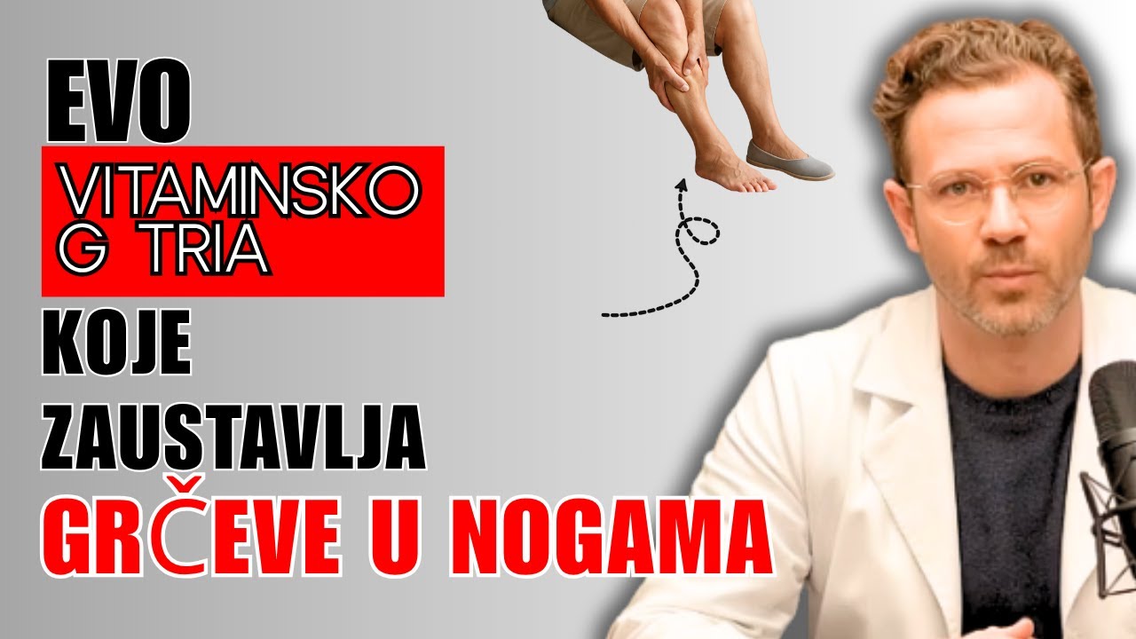 Top 3 vitamina koji zaustavljaju grčeve i vraćaju snagu nogu kod starijih osoba  Zdravlje