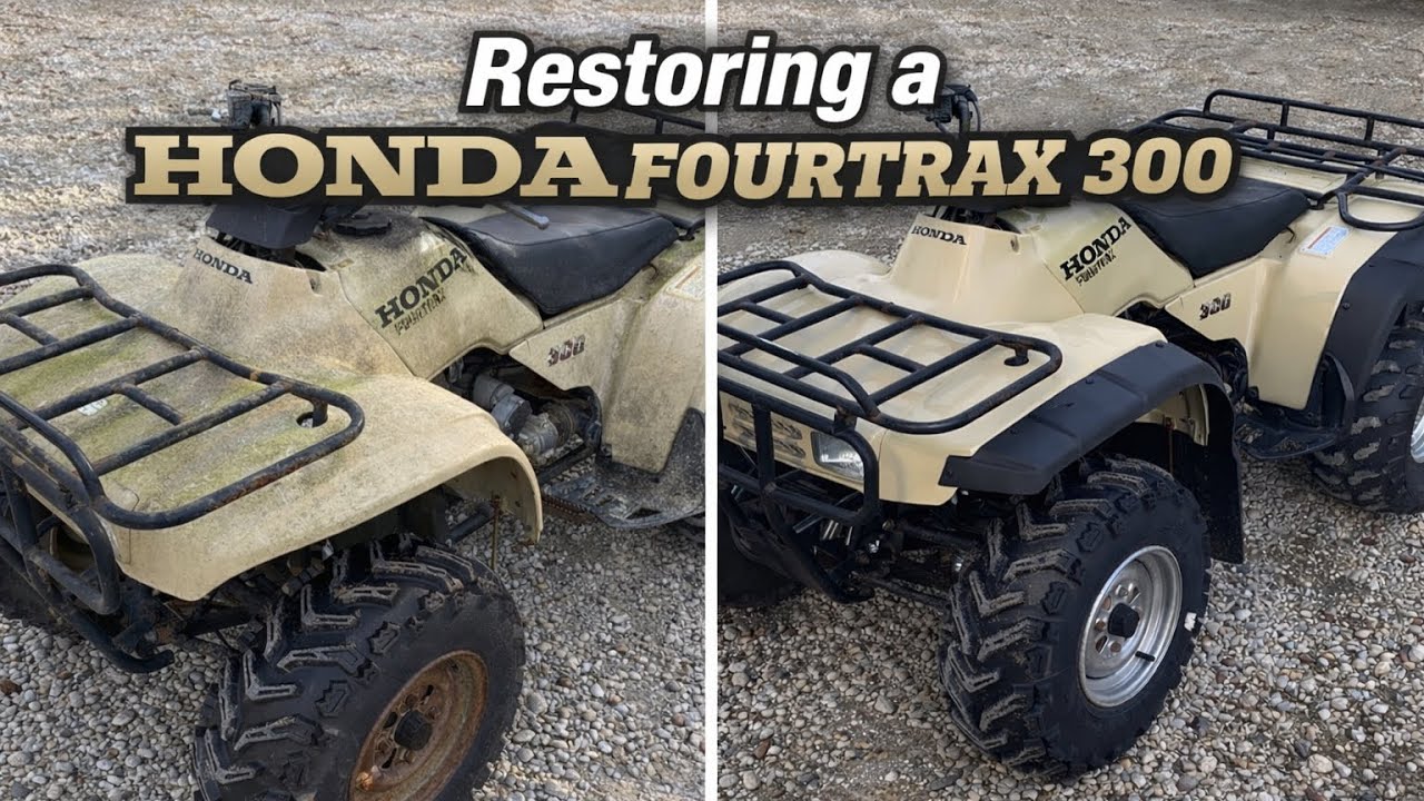 Restoring a 1995 Honda FourTrax 300
