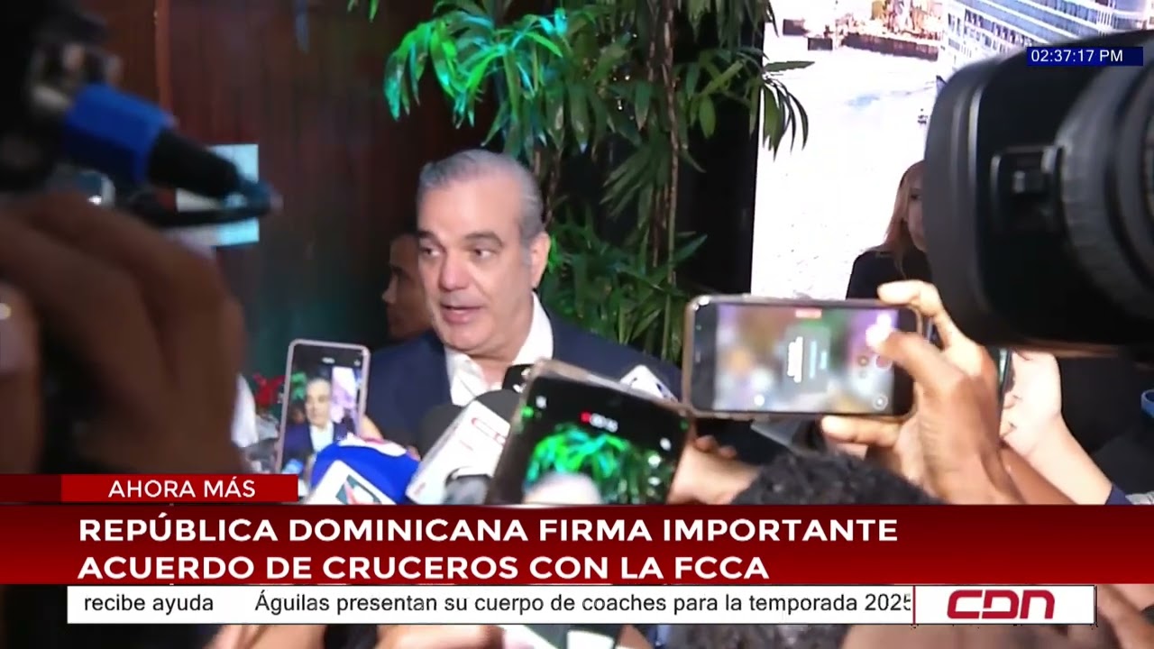 República Dominicana firma importante acuerdo de cruceros con FCCA