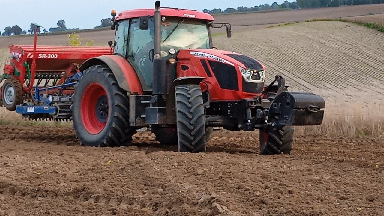 Siewy Pszenżyta Zetor crystal/siewnik agro masz