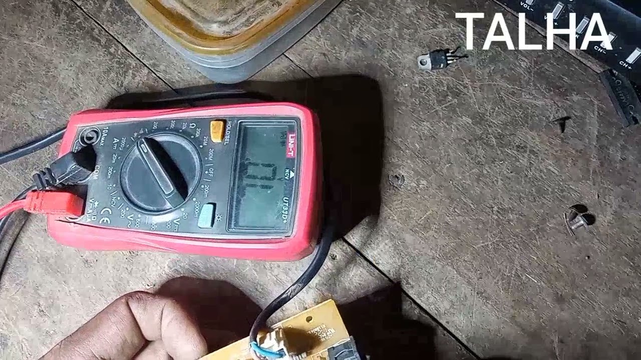 HD receiver power supply repair