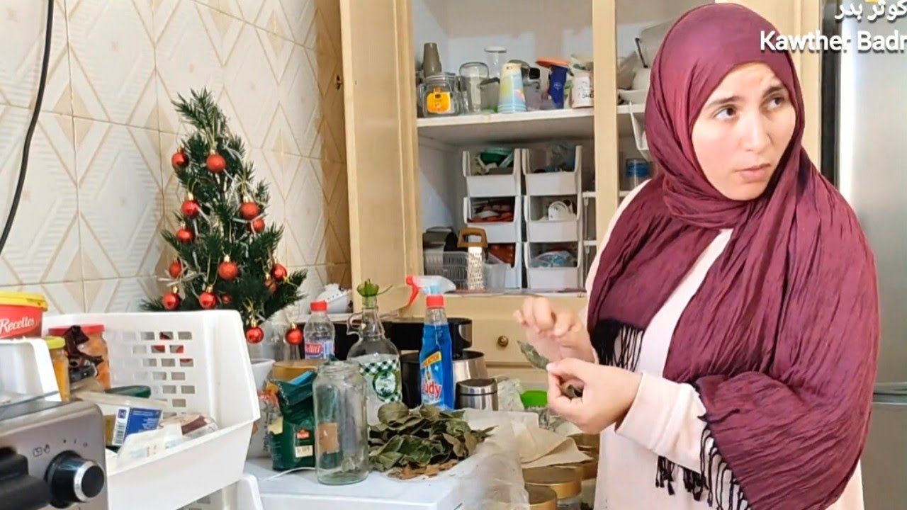 روتين يوم من أيام الدراسة 🚴🏫 تنظيم المطبخ ✨