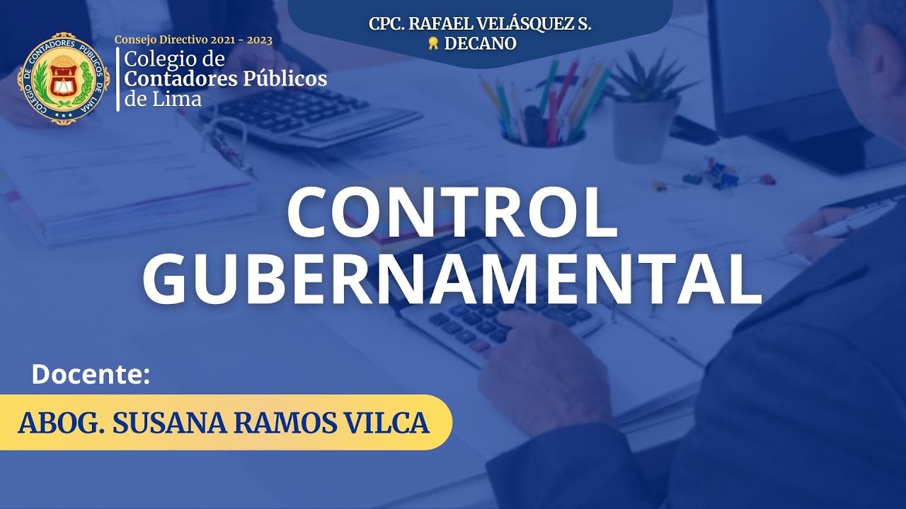 Control Gubernamental - CURSOS