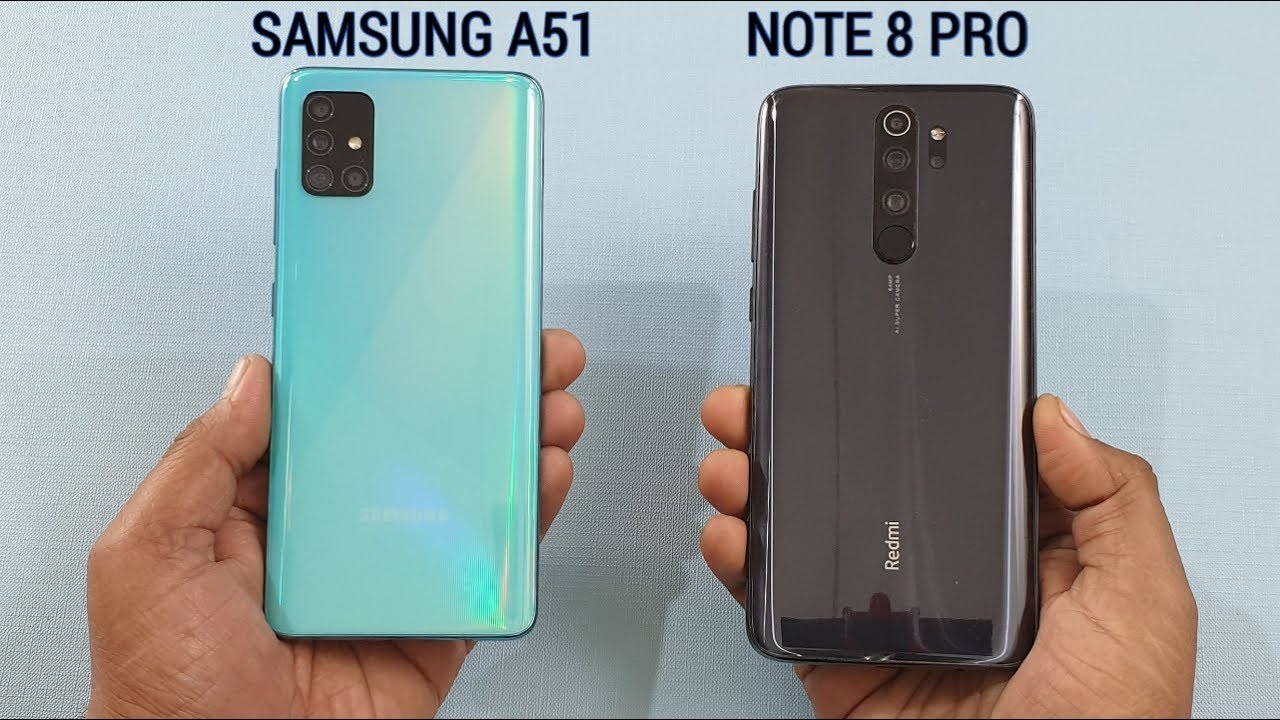 Samsung A51 vs Redmi Note 8 Pro | Speed Test | Camera Test