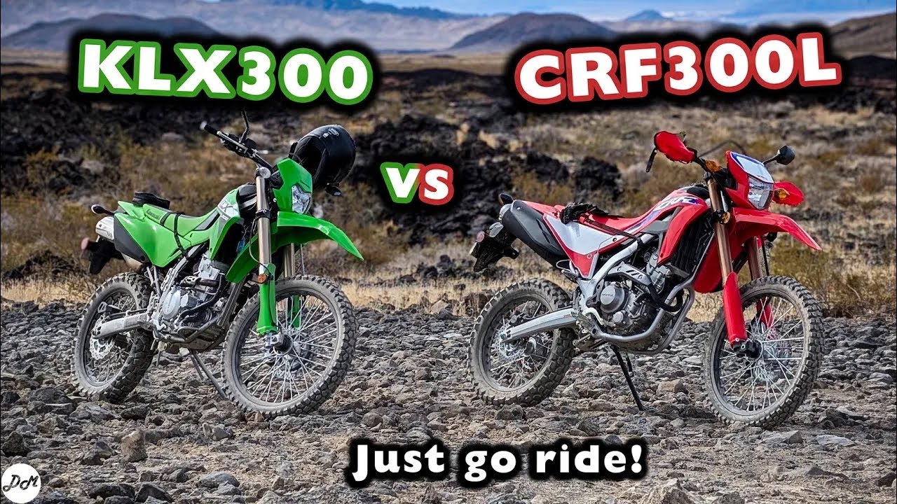 Best 300 Dual Sport? Kawasaki KLX300 vs Honda CRF300L – 2024 Dual Sport Comparison Ride & Guys Trip