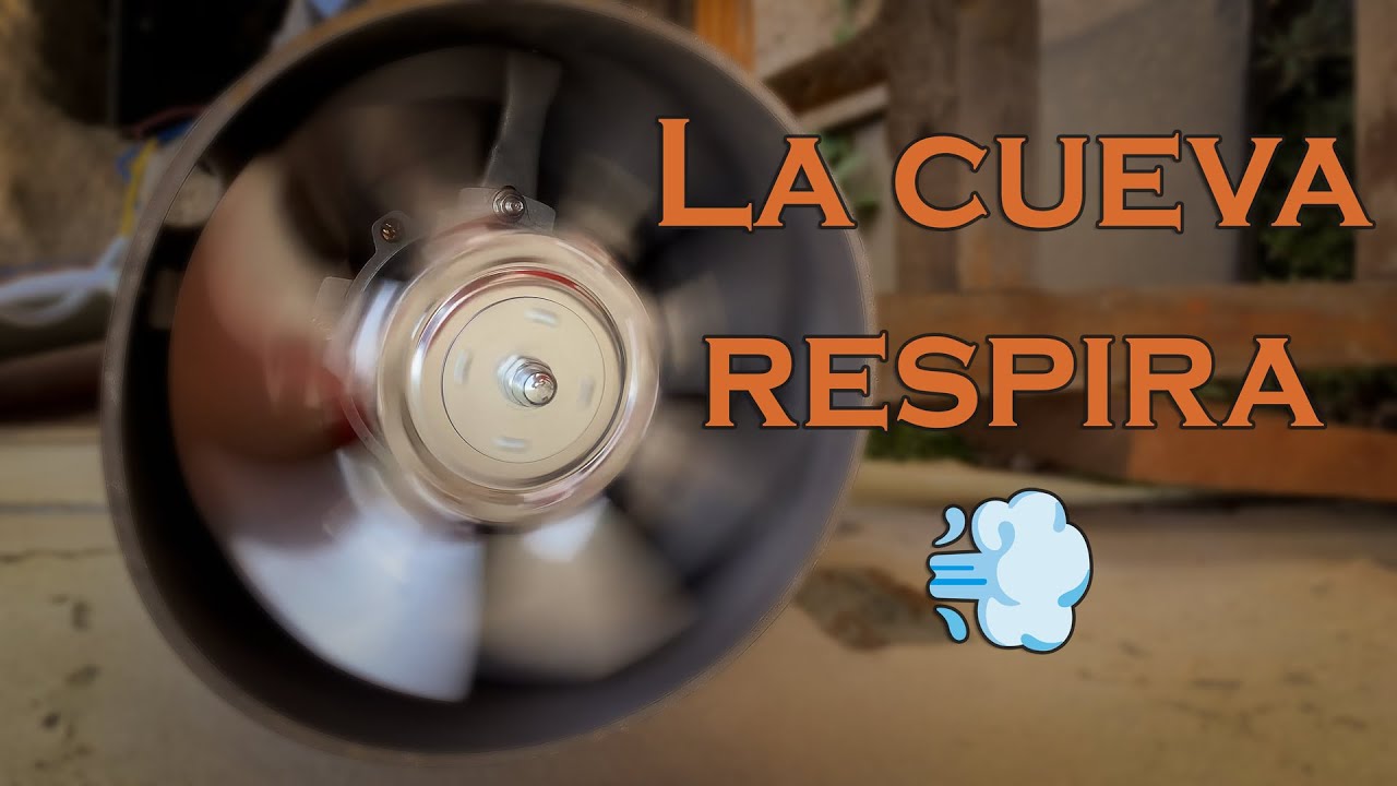 Instalamos la ventilación de la cueva — ahora sí, ¡la cueva respira! 💨