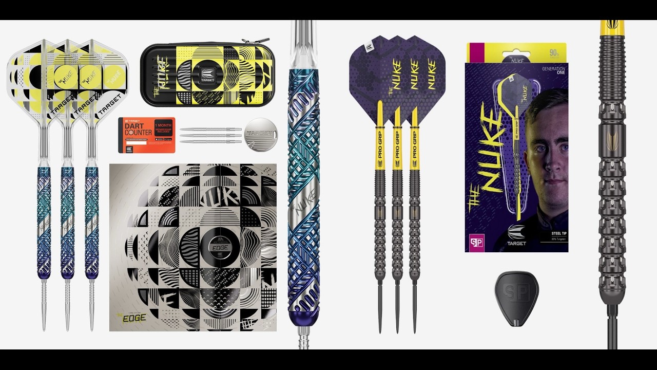Target Darts Luke Littler Edge SP 24G Vs Target Darts Luke Littler Gen 1 SP 24G